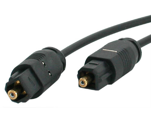 StarTech.com 6 ft Toslink Digital Optical SPDIF Audio Cable