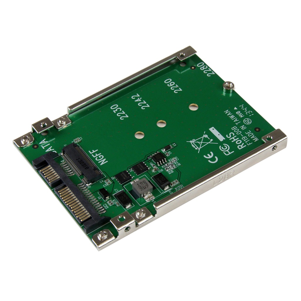 StarTech.com M.2 SATA SSD to 2.5in SATA Adapter, M.2 NGFF to SATA Converter, Open-Frame Bracket, 7mm High, M2 Hard Drive Adapte - Image 5