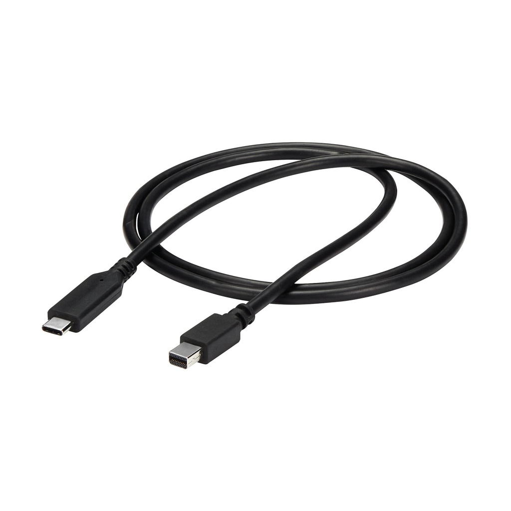 StarTech.com 3.3 ft (1m) USB-C to Mini DisplayPort Cable - 4K 60Hz - Black - Image 3
