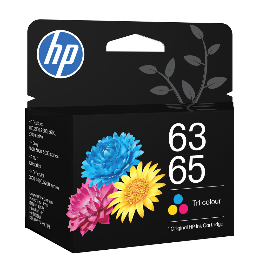 HP 63/65 Tri-color Original Ink Cartridge - Image 12
