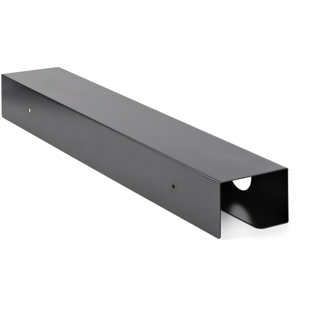 StarTech.com Under Desk Cable Management Tray - Office/Standing Desk Cable Tray Organizer - Desk/Table Mount Holder for Cords/W - Image 2