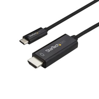 StarTech.com 10ft (3m) USB C to HDMI Cable - 4K 60Hz USB Type C to HDMI 2.0 Video Adapter Cable - Thunderbolt Compatible - Lapt