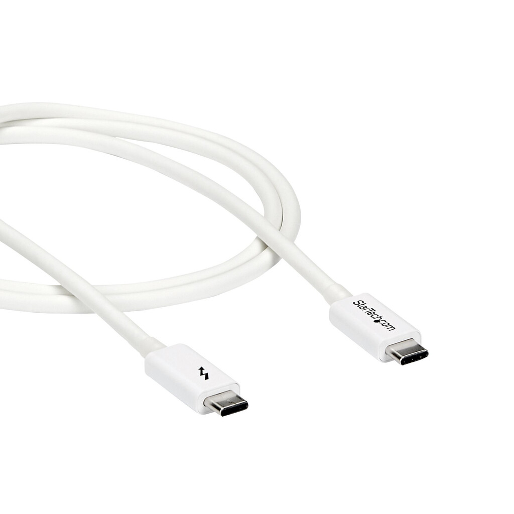 StarTech.com 3.3ft (1m) Thunderbolt 3 Cable, 20Gbps, 100W PD, 4K, Thunderbolt Certified, Compatible with Thunderbolt 4/USB 3.2/ - Image 4