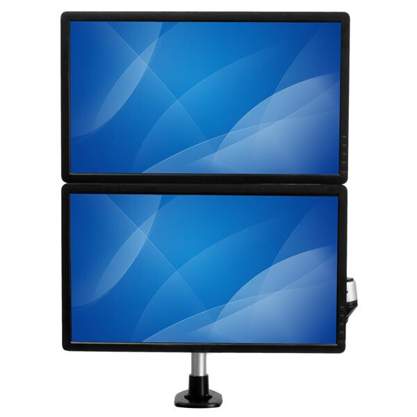 StarTech.com Desk-Mount Dual Monitor Arm - Full Motion Articulating - Premium - For up to 30" (19.8lb/9kg) Displays - TAA - Image 7