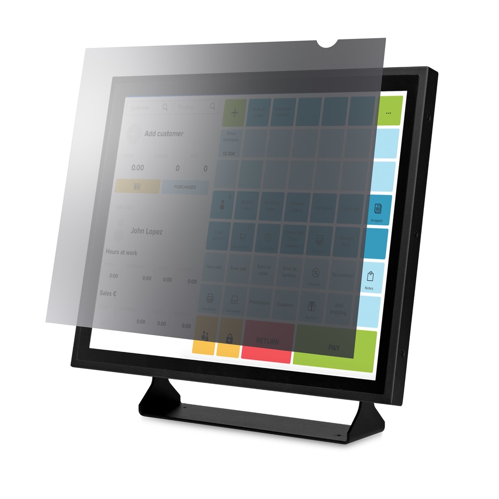 StarTech.com 17-inch 5:4 Computer Monitor Privacy Filter, Anti-Glare Privacy Screen w/51% Blue Light Reduction, Monitor Screen