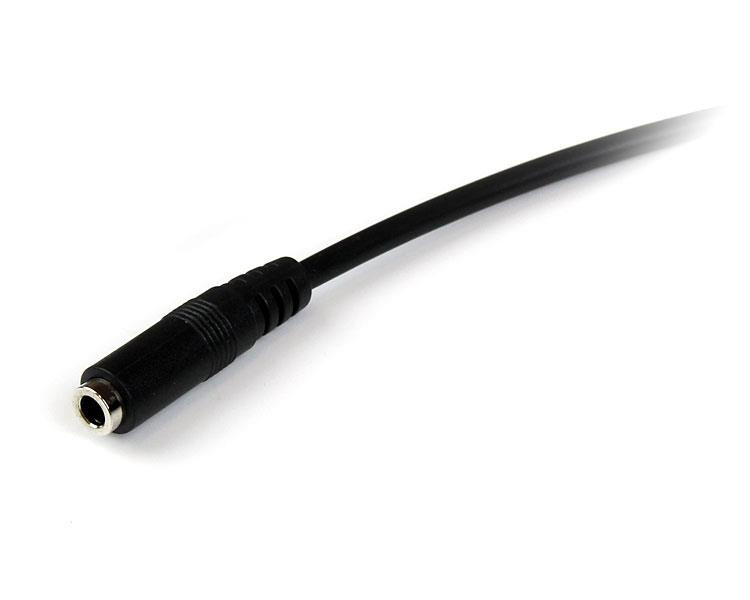 StarTech.com 2m 3.5mm 4 Position TRRS Headset Extension Cable - M/F - Image 3