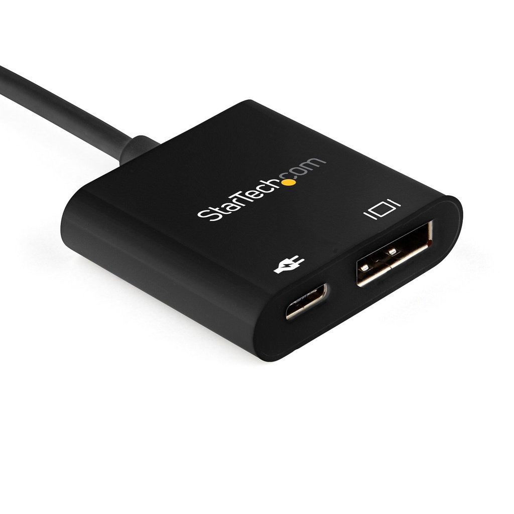 StarTech.com USB C to DisplayPort Adapter with Power Delivery - 8K 60Hz /4K 120Hz USB Type C to DP 1.4 Video Converter w/ 60W P - Image 2