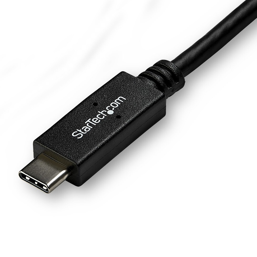 StarTech.com 10ft (3m) USB C to DVI Cable - 1080p (Single Link) USB Type-C (DP Alt Mode HBR2) to DVI-Digital Video Adapter Cabl - Image 3