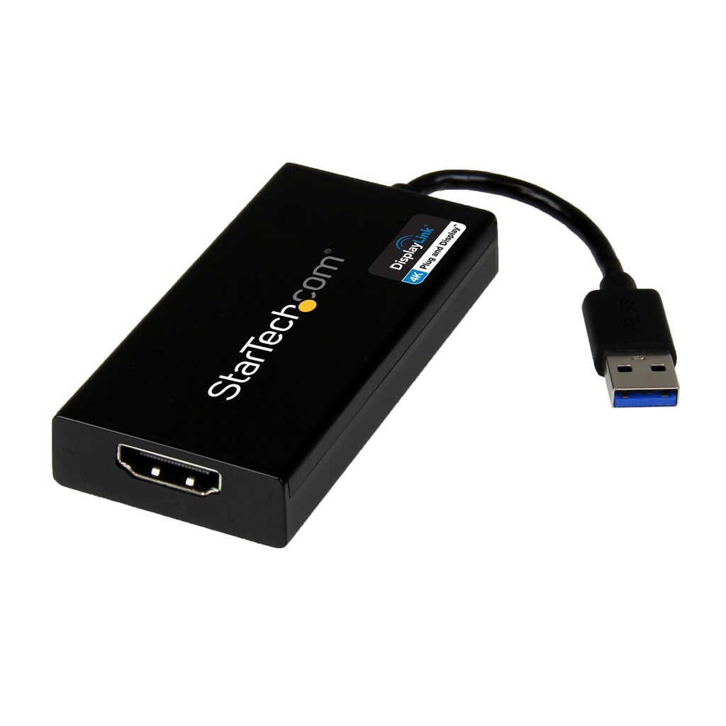 StarTech.com USB 3.0 to HDMI Adapter - 4K 30Hz Ultra HD - DisplayLink Certified - USB Type-A to HDMI Display Adapter Converter - Image 6