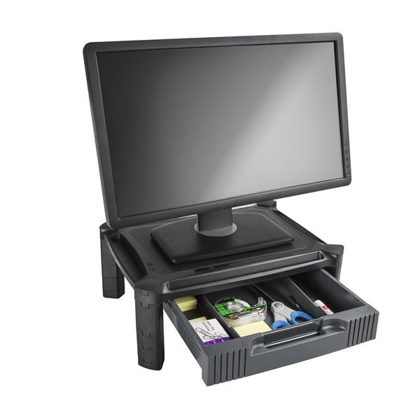 StarTech.com Monitor Riser - Drawer - Height Adjustable - For up to 32" (22lb/10kg) Displays - Image 6