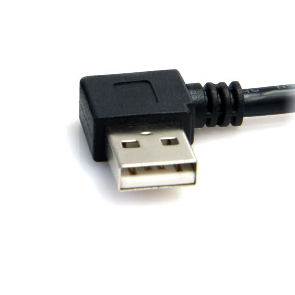 StarTech.com 3 ft A Right Angle to B Right Angle USB Cable - M/M - Image 3