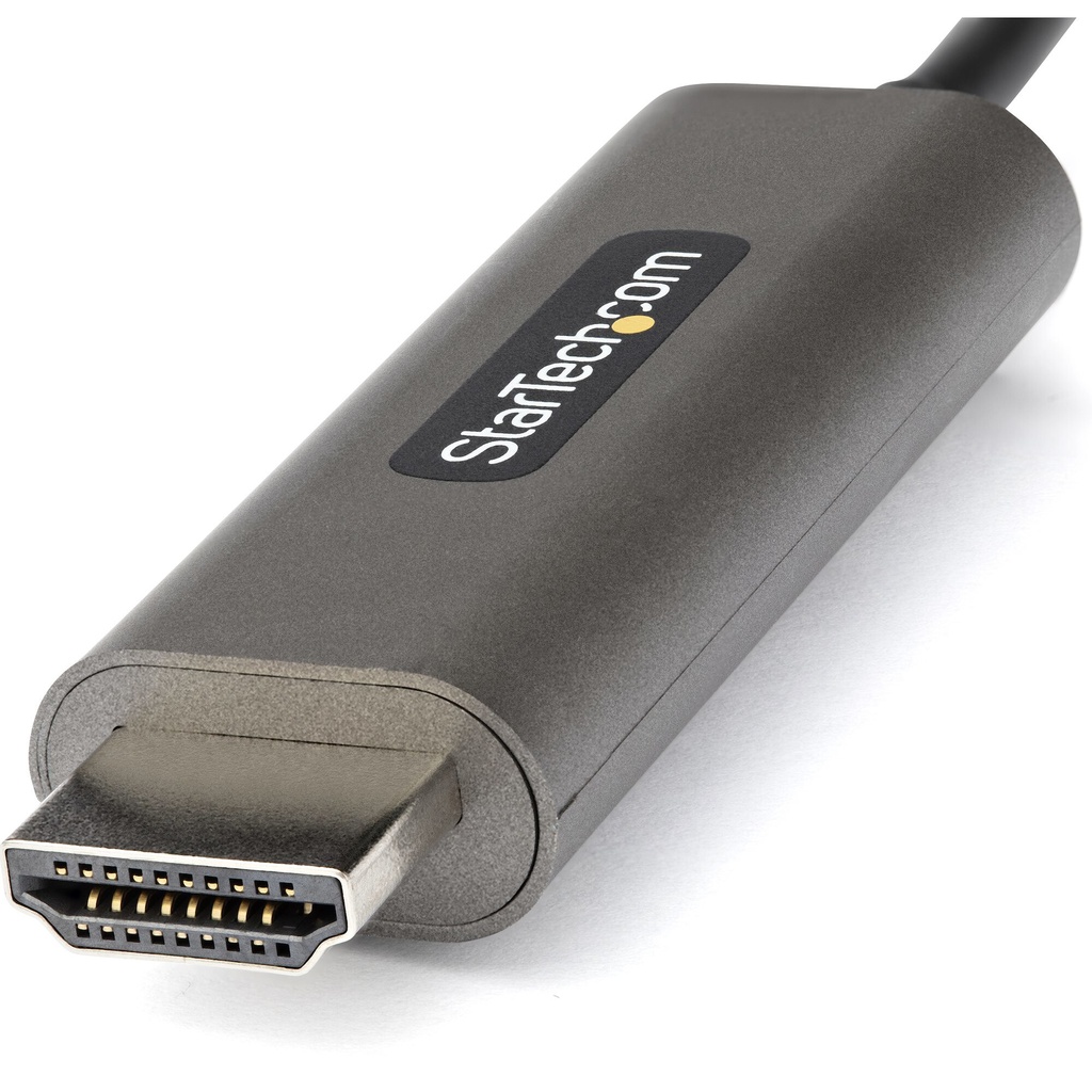 StarTech.com 3.3ft (1m) USB C to HDMI Cable 4K 60Hz w/ HDR10 - Ultra HD USB Type-C to 4K HDMI 2.0b Video Adapter Cable - USB-C - Image 2