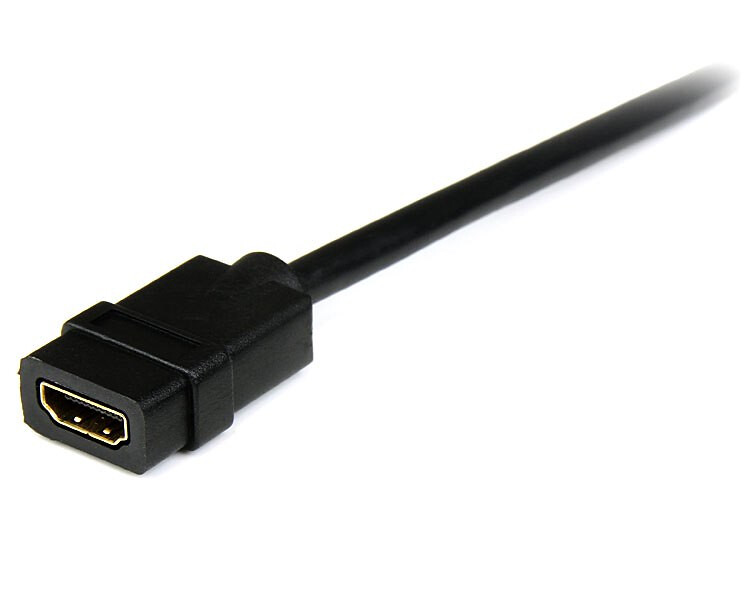 StarTech.com 6ft (2m) HDMI Extension Cable - HDMI Male to Female Cable - 4K HDMI Cable Extender - 4K 30Hz UHD HDMI Cable with E - Image 2