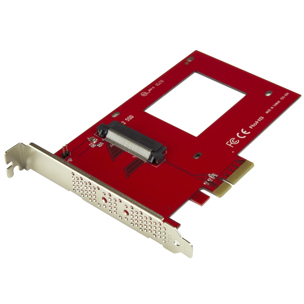 StarTech.com U.2 to PCIe Adapter for 2.5" U.2 NVMe SSD - SFF-8639 - x4 PCI Express 4.0 - TAA - Image 5