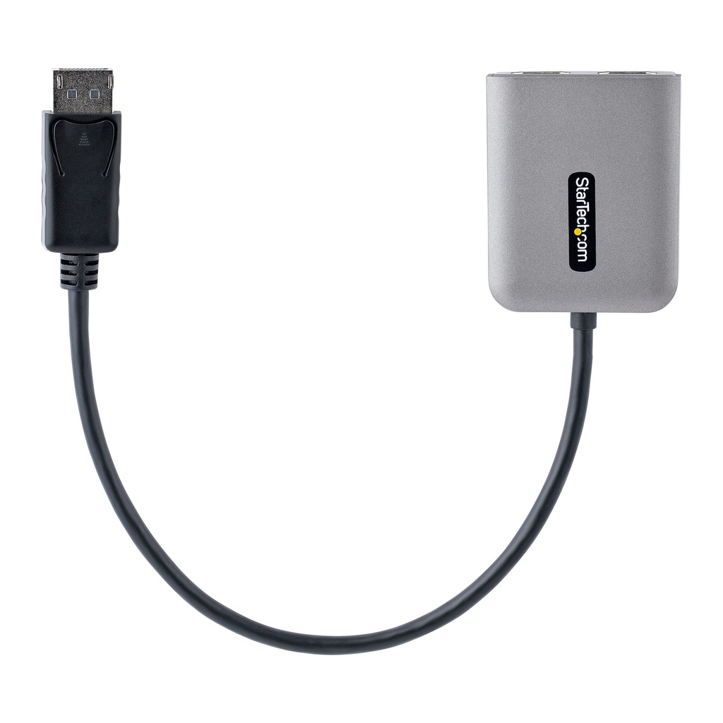StarTech.com DP to Dual HDMI MST HUB - Dual HDMI 4K 60Hz - DisplayPort Multi Monitor Adapter with 1ft / 30cm cable - DP 1.4 Mul - Image 5