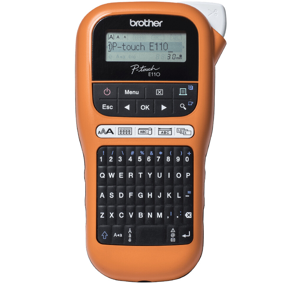 Brother PTE110VPYP1 label printer 180 x 180 DPI 20 mm/sec TZe QWERTY