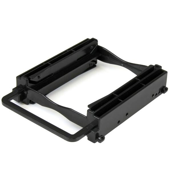 StarTech.com Dual 2.5" SSD/HDD Mounting Bracket for 3.5” Drive Bay - Tool-Less Installation - Image 2