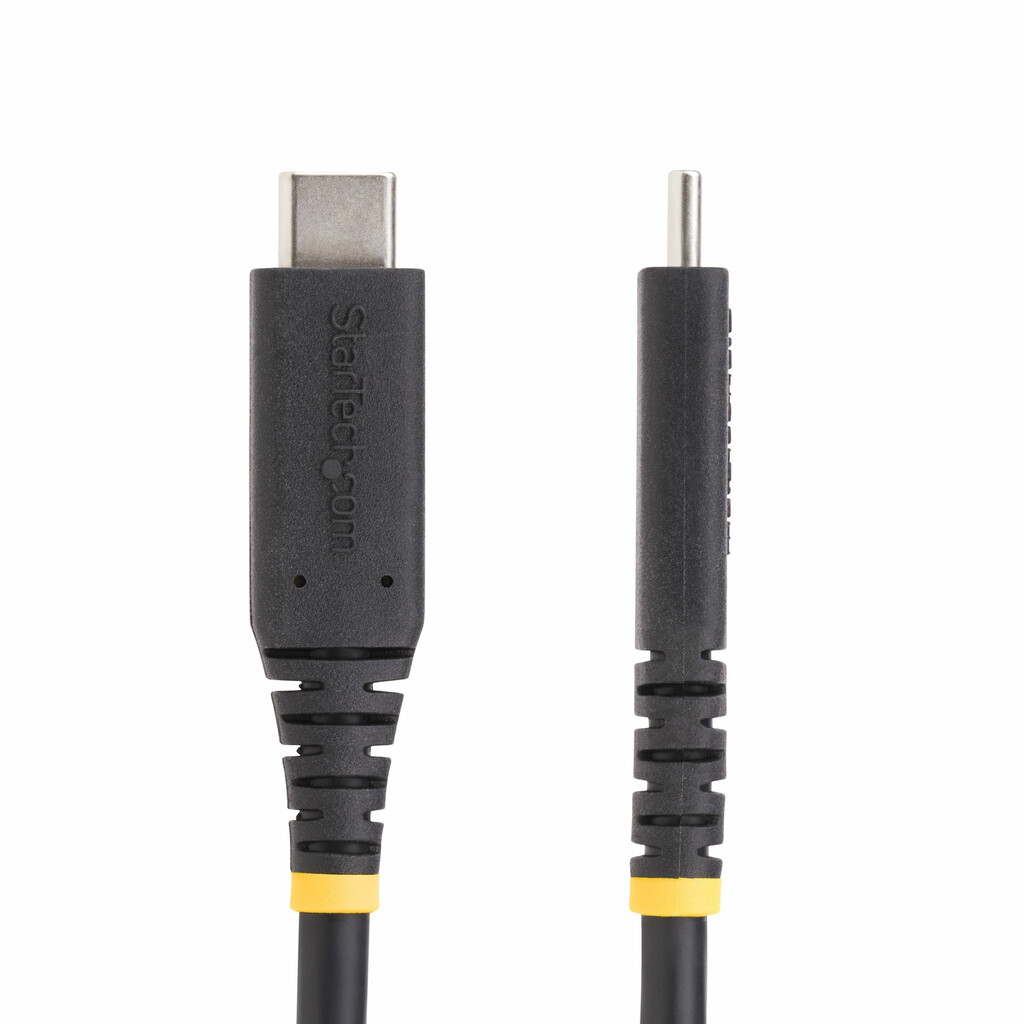 StarTech.com 1.6ft (50cm) USB4 Cable 40Gbps, 240W (5A) Power Delivery, 8K 120Hz / 4K 240Hz DP Alt Mode, USB-IF Certified USB-C - Image 2