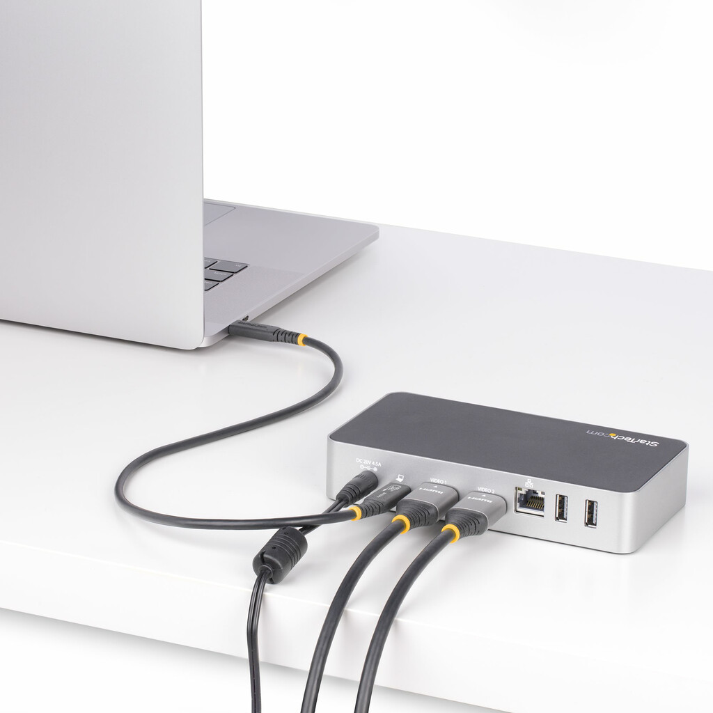 StarTech.com 1.6ft (50cm) USB4 Cable 40Gbps, 240W (5A) Power Delivery, 8K 120Hz / 4K 240Hz DP Alt Mode, USB-IF Certified USB-C - Image 6