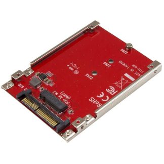 StarTech.com M.2 to U.2 Adapter - For M.2 PCIe NVMe SSDs - PCIe M.2 Drive to 2.5" U.2 (SFF-8639) Host Adapter - M2 SSD Converte