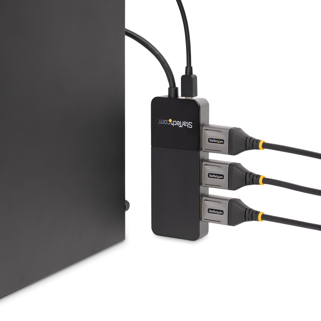 StarTech.com 3-Port DisplayPort 1.4 Splitter, DisplayPort to 3x DP Multi-Monitor Adapter, Triple 4K Computer MST Hub, USB Bus-P - Image 10