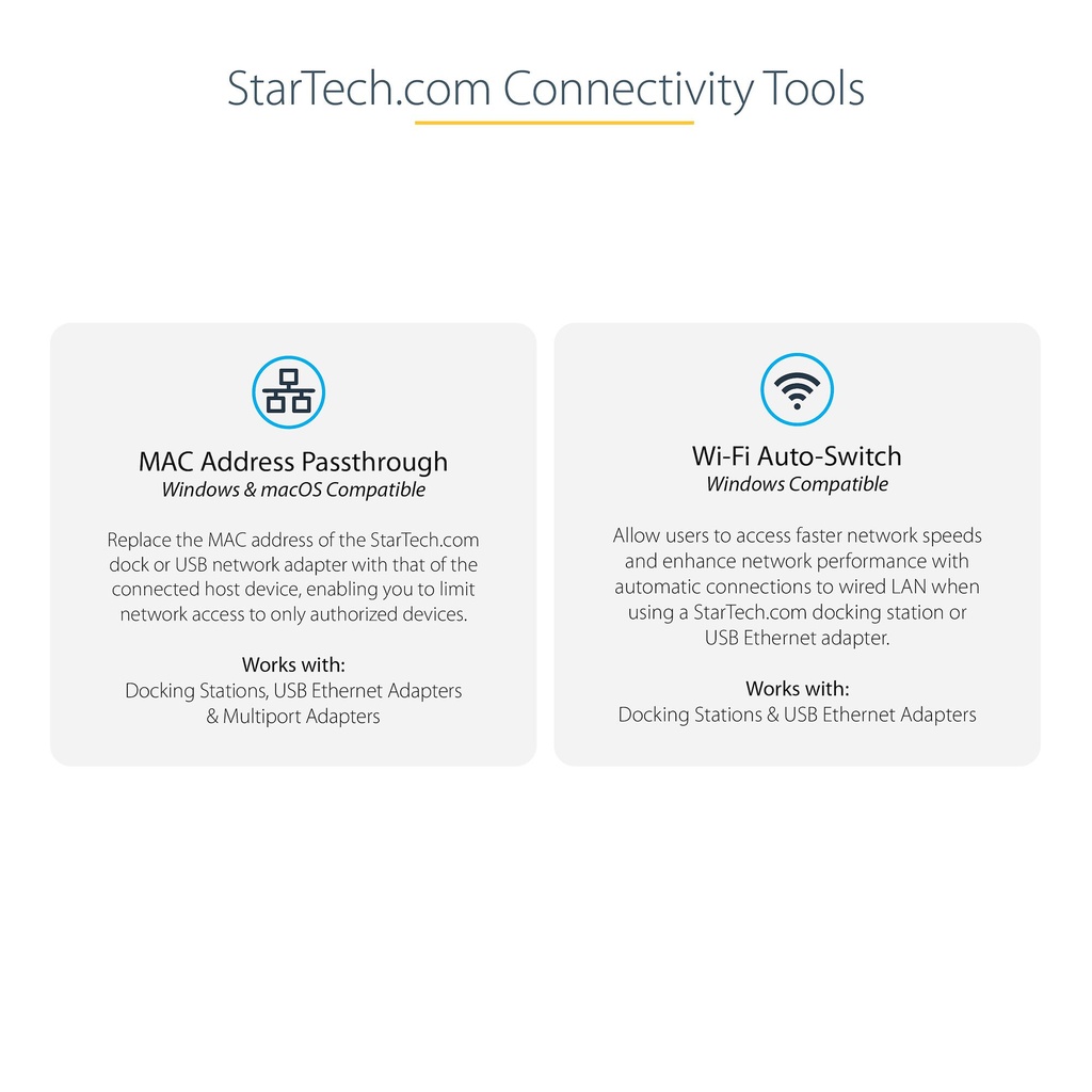 StarTech.com USB 2.0 to 10/100 Mbps Ethernet Network Adapter Dongle - Image 4