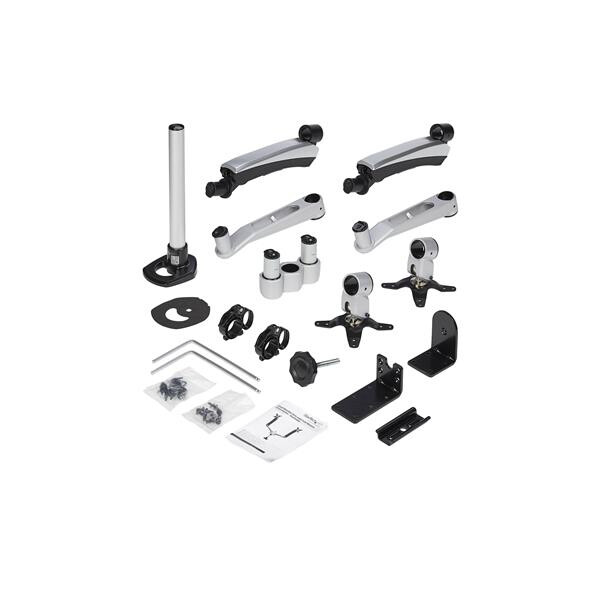 StarTech.com Desk-Mount Dual Monitor Arm - Full Motion Articulating - Premium - For up to 30" (19.8lb/9kg) Displays - TAA - Image 4