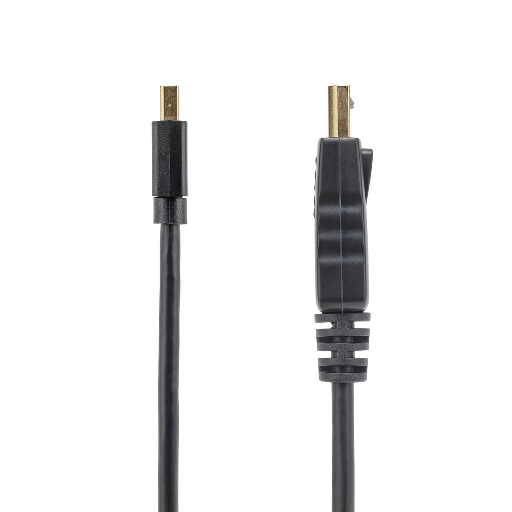 StarTech.com 3ft (91cm) Mini DisplayPort to DisplayPort 1.2 Cable - 4K x 2K UHD Mini DisplayPort to DisplayPort Adapter Cable - - Image 5