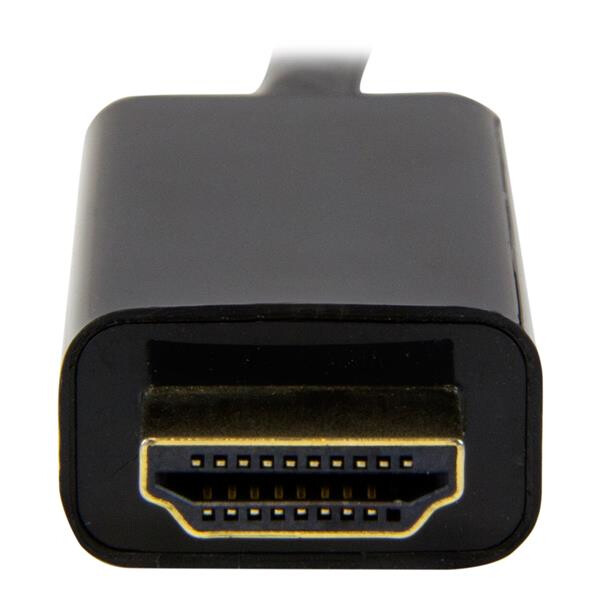 StarTech.com 3.3ft (1m) Mini DisplayPort to HDMI Cable - 4K 30Hz Video - mDP to HDMI Adapter Cable - Mini DP or Thunderbolt 1/2 - Image 5