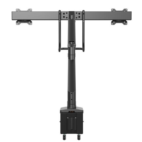 StarTech.com Desk Mount Dual Monitor Arm with USB & Audio - Slim Full Motion Adjustable Dual Monitor VESA Mount for up to 32" ( - Image 2
