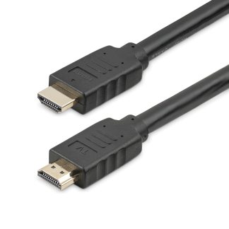 StarTech.com 50ft (15m) HDMI 2.0 Cable - 4K 60Hz Active HDMI Cable - CL2 Rated for In Wall Installation - Long Durable High Spee