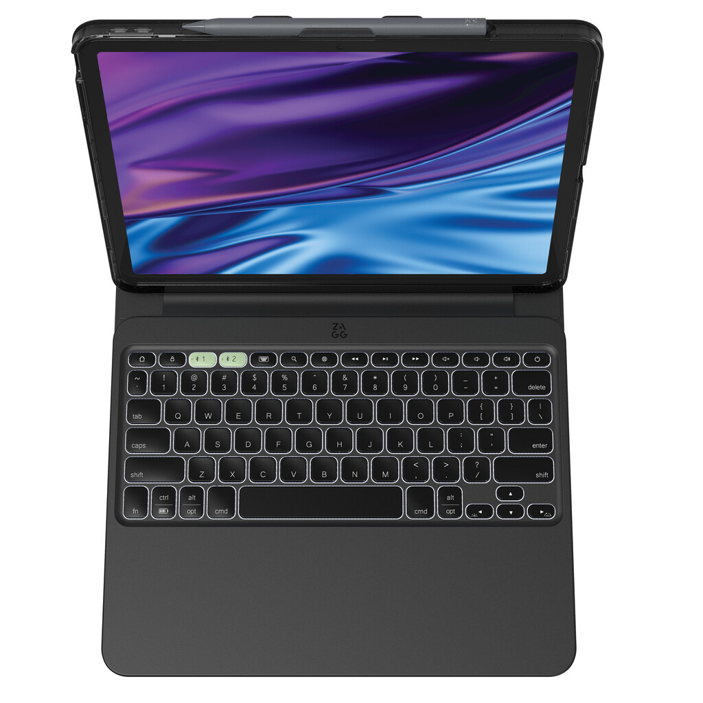 ZAGG Pro Keys 2 Apple iPad Air 13" (M4/M3/M2) Black UK - Image 2