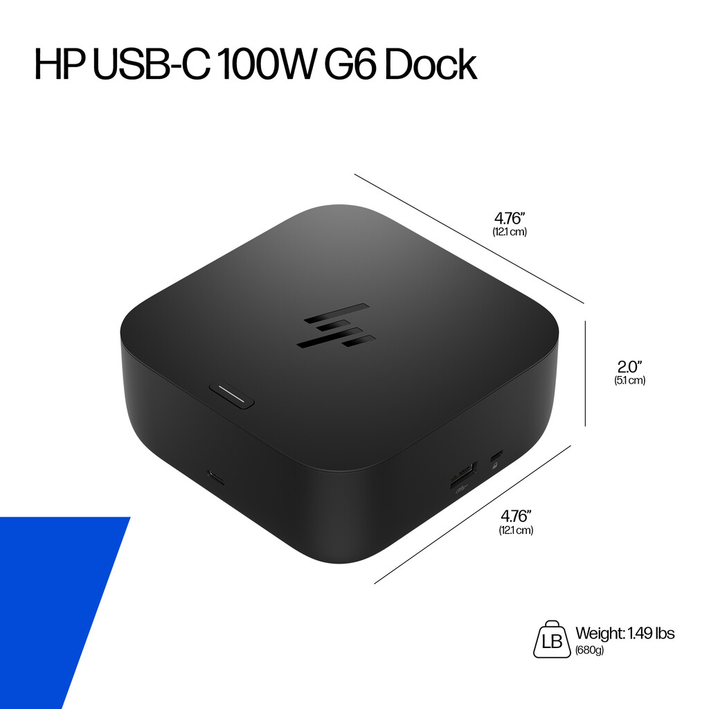 HP USB-C 100W G6 Dock - Image 15