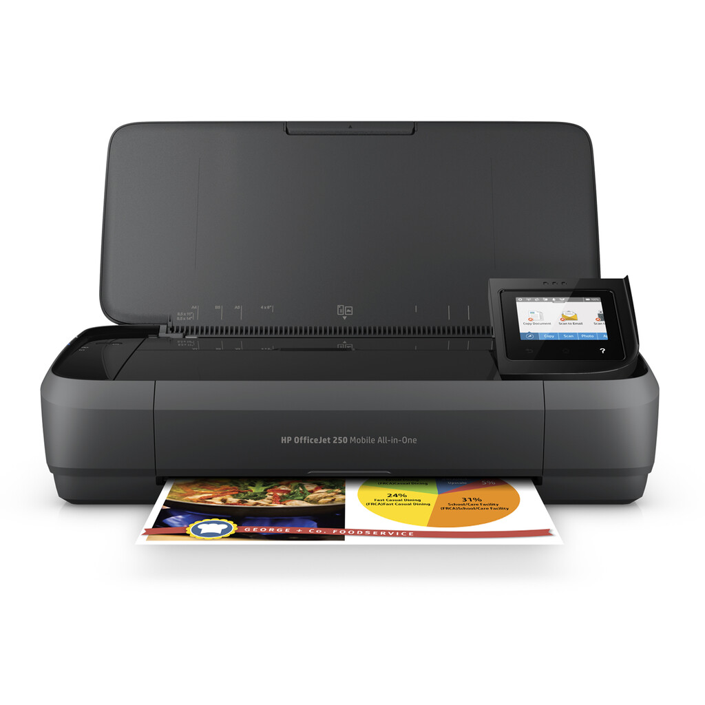 HP OfficeJet Mobile 250 Wireless All-in-One Color Printer, Copier, Scanner - Image 8