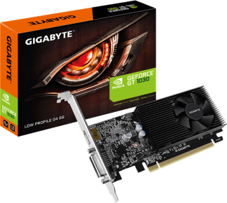 GIGABYTE GV-N1030D4-2GL graphics card NVIDIA GeForce GT 1030 2 GB GDDR4