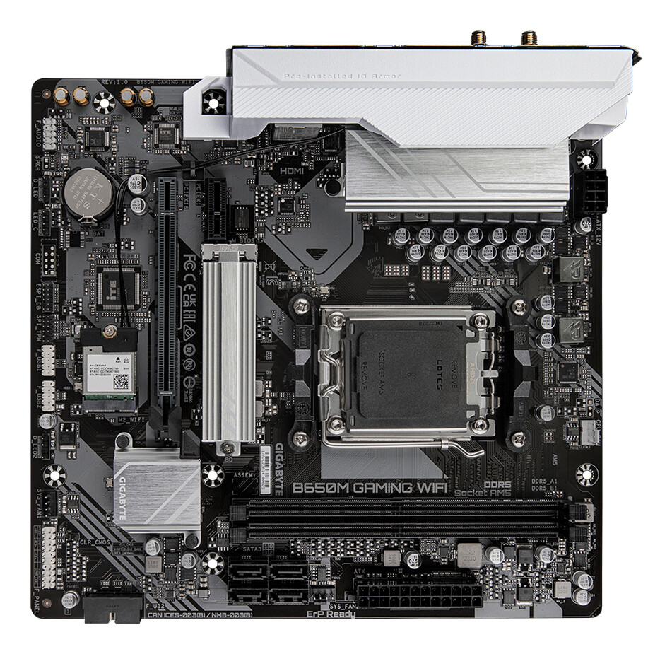 GIGABYTE B650M GAMING WIFI motherboard AMD B650 Socket AM5 micro ATX - Image 3