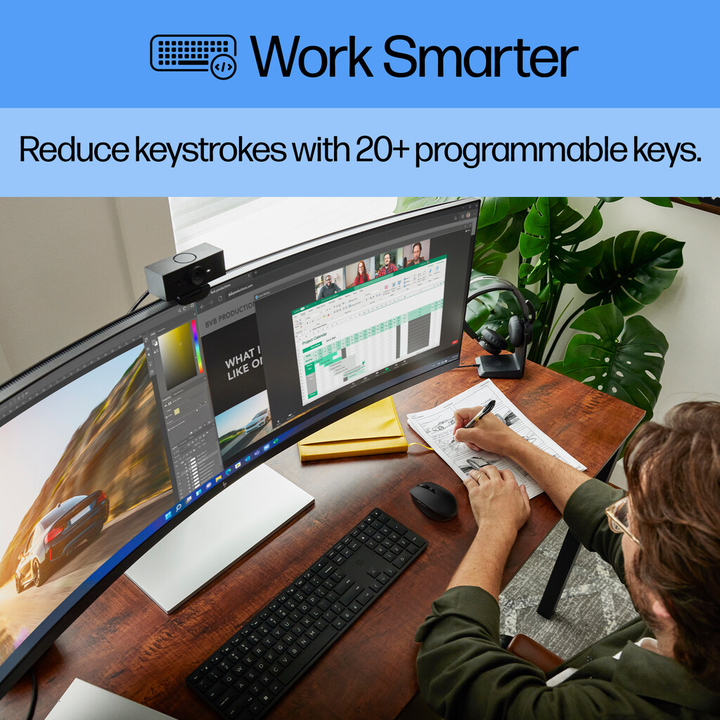 HP 650 Wireless Keyboard and Mouse Combo - Image 6
