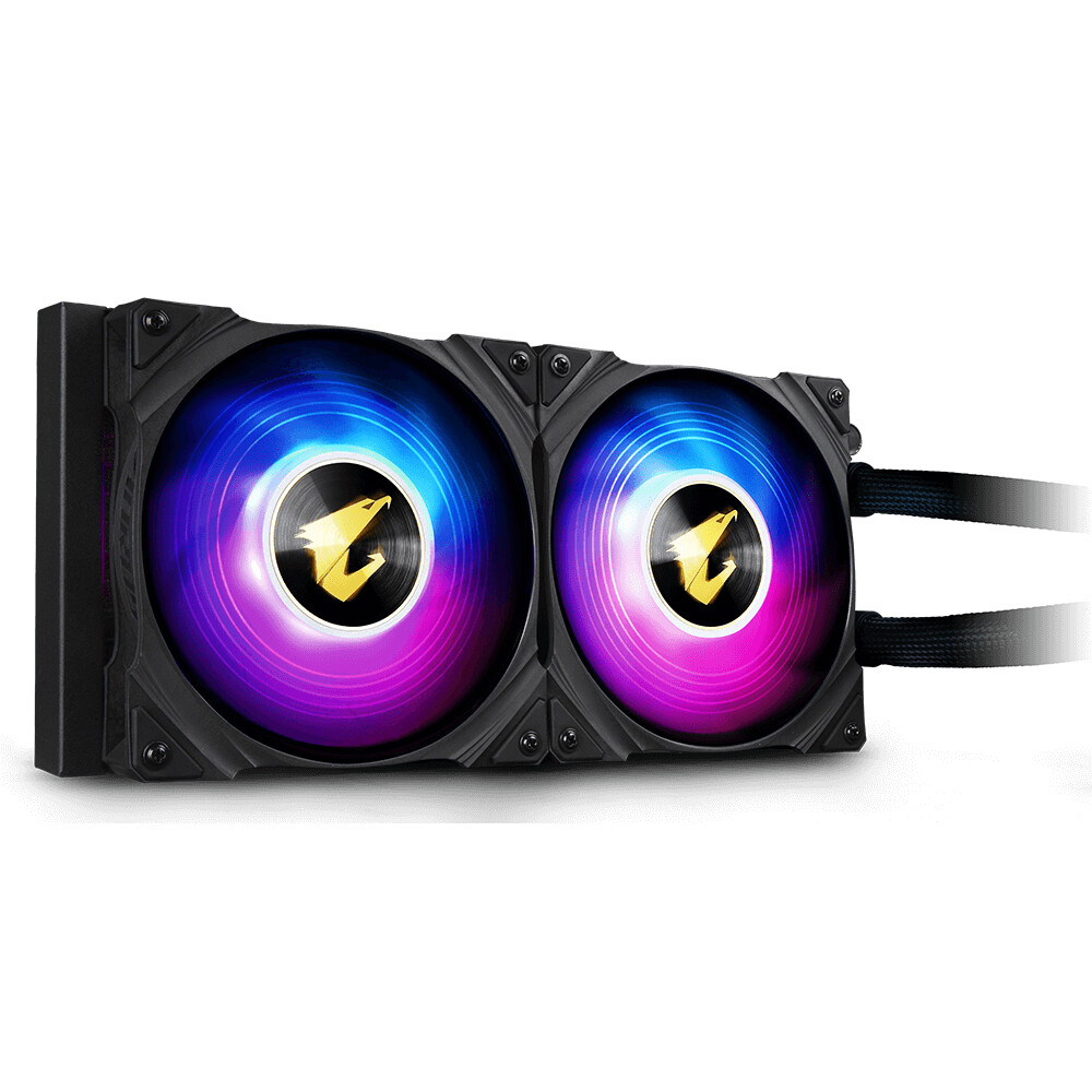 GIGABYTE AORUS WATERFORCE 240 Processor All-in-one liquid cooler 12 cm Black - Image 2