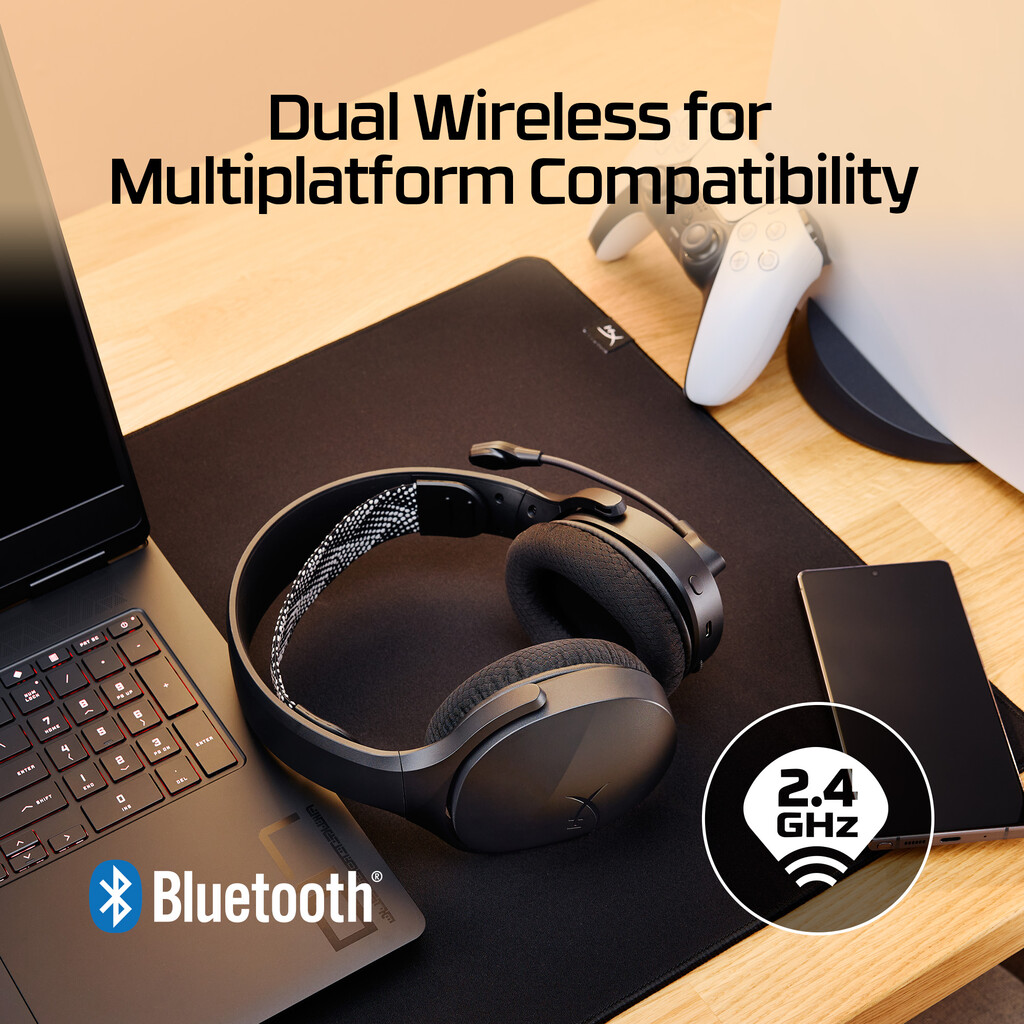 HyperX Cloud Jet - Wireless Gaming Headset (Black) - Image 3