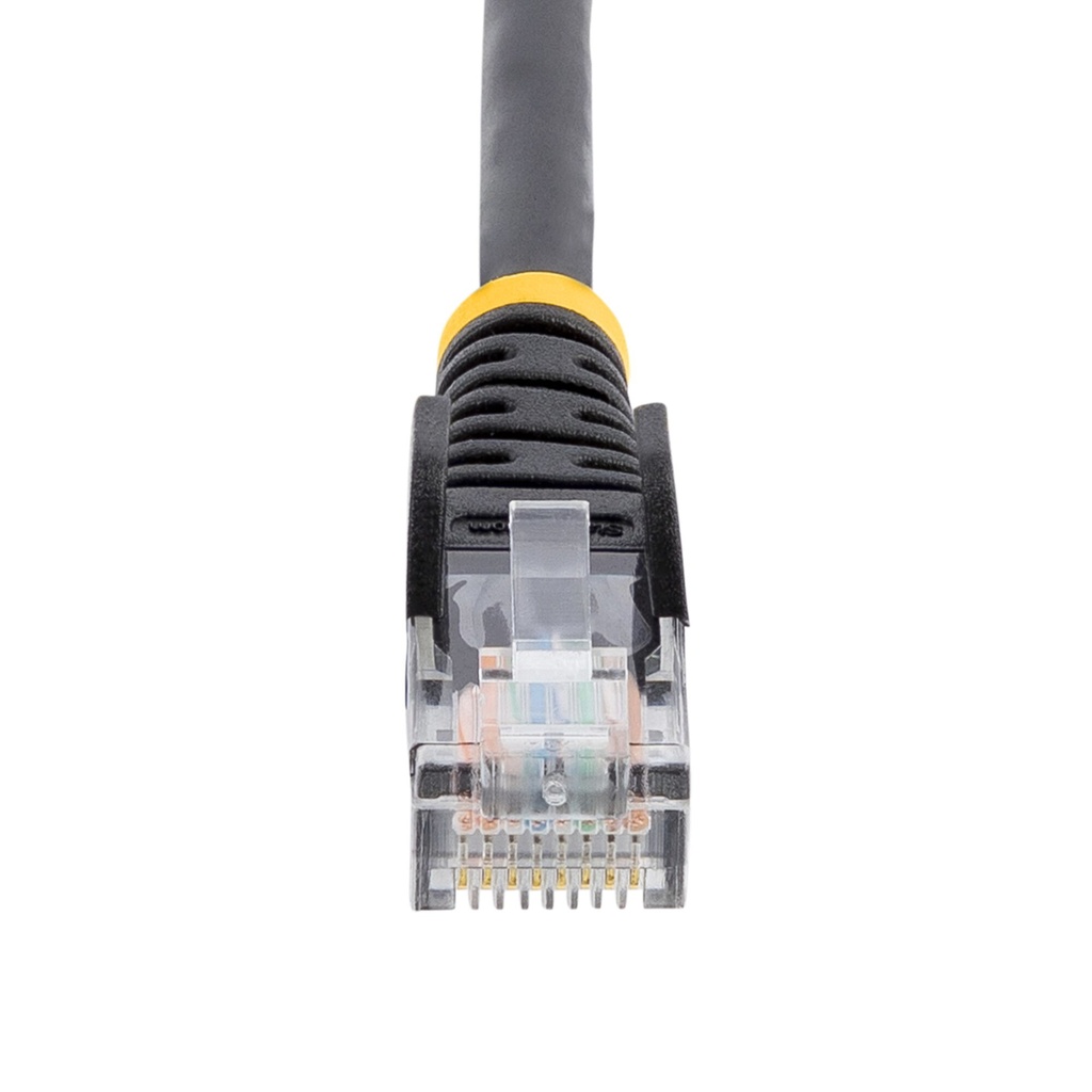StarTech.com Cat5e Patch Cable with Snagless RJ45 Connectors - 5 m, Black - Image 4