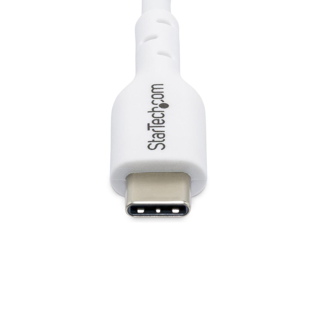 StarTech.com 3ft (1m) USB-C Charging Cable, Charge & Sync, 60W (3A) PD, USB 2.0 Laptop Charger Cable - White USB C Charging Cor - Image 9