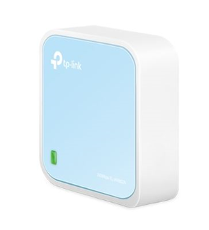 TP-Link TL-WR802N wireless router Fast Ethernet Single-band (2.4 GHz) Blue, White