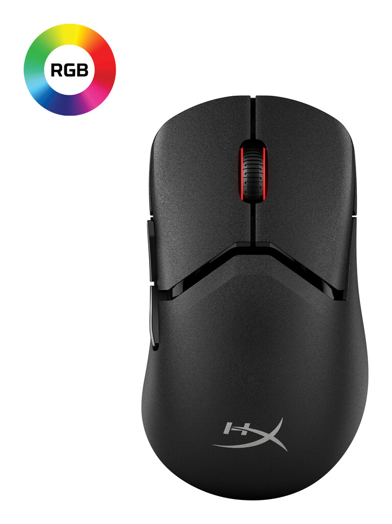 HyperX Pulsefire Saga Pro Wireless Gaming Mouse (Black) - Image 5