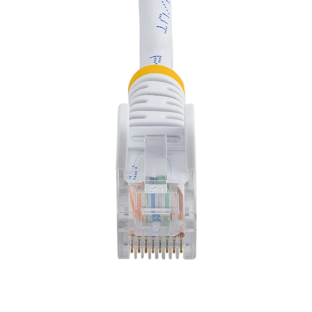 StarTech.com Cat5e Patch Cable with Snagless RJ45 Connectors - 3m, White - Image 4