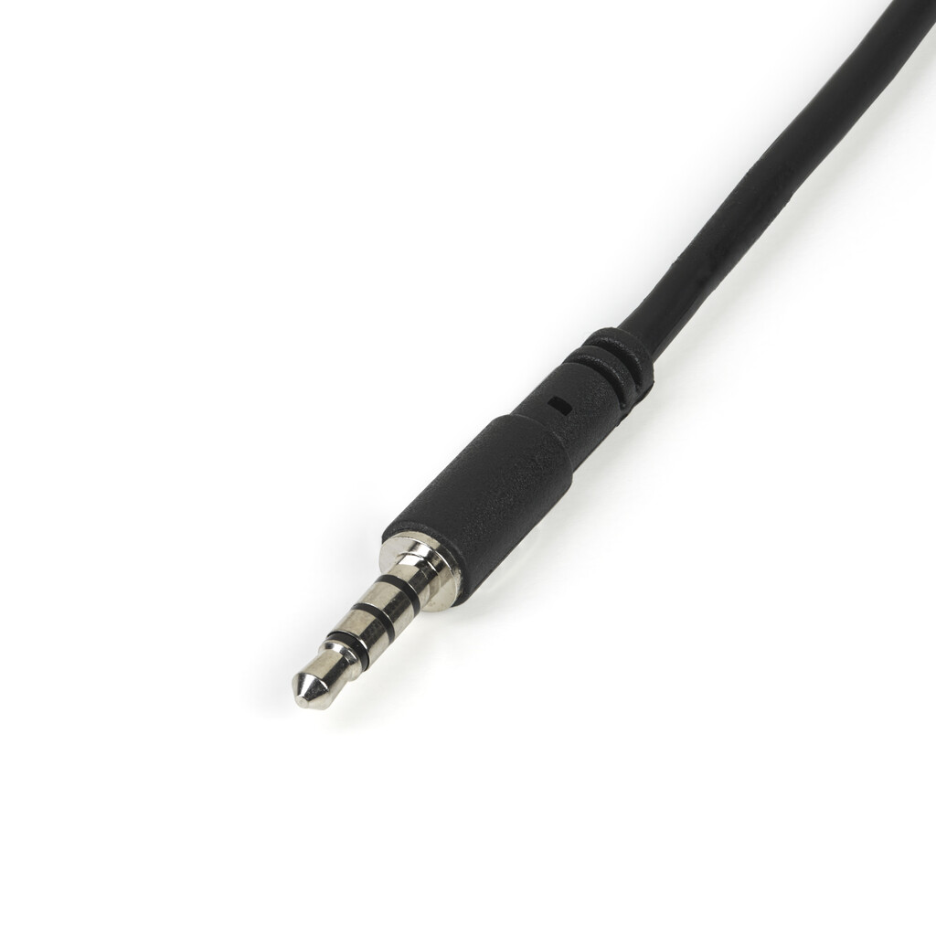 StarTech.com Headset adapter for headsets with separate headphone / microphone plugs - 3.5mm 4 position to 3 position and 2 pos - Image 2