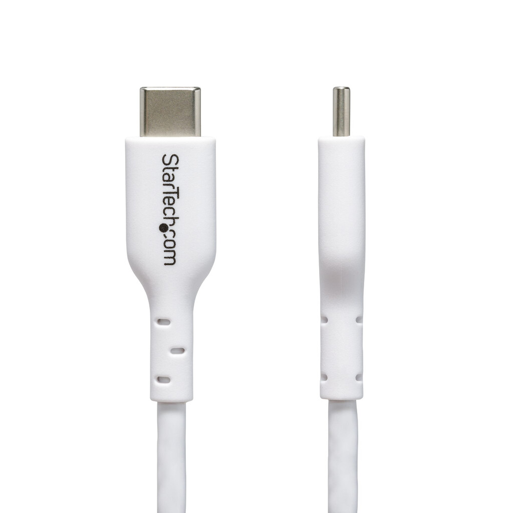 StarTech.com 3ft (1m) USB-C Charging Cable, Charge & Sync, 60W (3A) PD, USB 2.0 Laptop Charger Cable - White USB C Charging Cor - Image 8