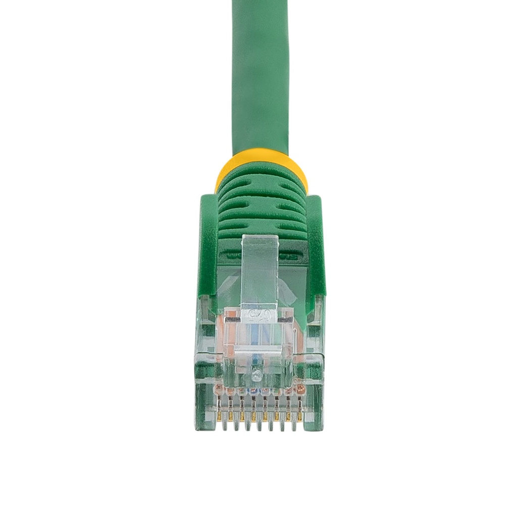 StarTech.com Cat5e Patch Cable with Snagless RJ45 Connectors - 1m, Green - Image 4