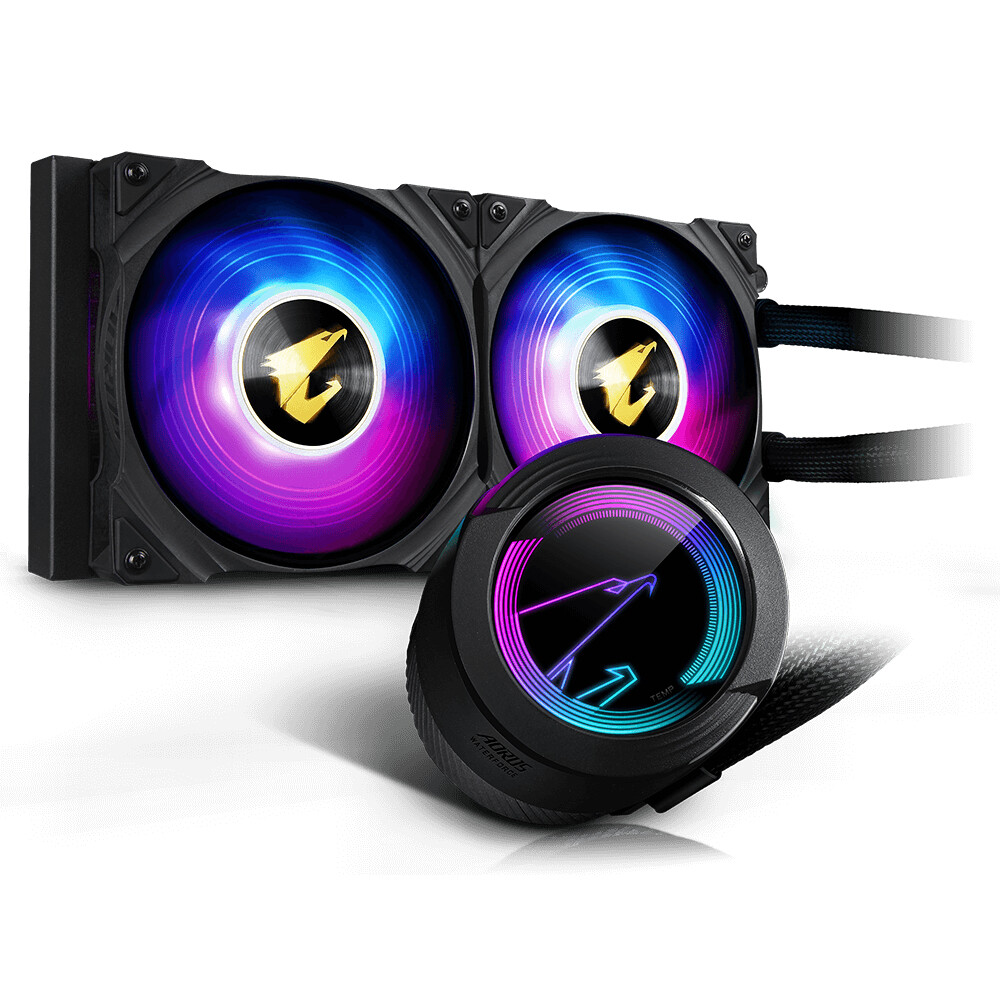 GIGABYTE AORUS WATERFORCE 240 Processor All-in-one liquid cooler 12 cm Black