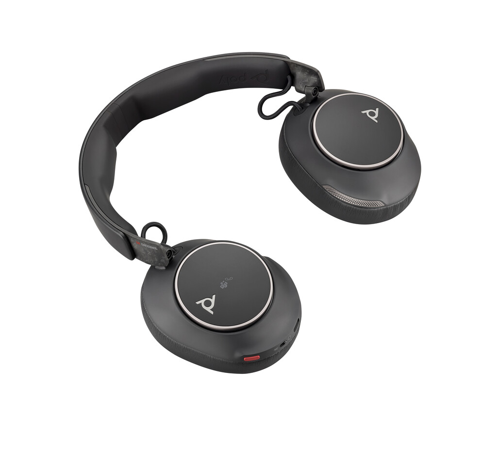 HP Poly Voyager Surround 85 UC USB-C Headset +USB-C/A Adapter +Charging Stand - Image 8