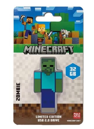 Verbatim Minecraft Collector’s Edition USB 32GB - Zombie USB flash drive USB Type-A 2.0 Multicolour
